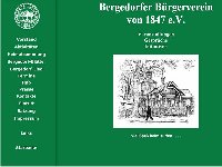 Der Bergedorfer Bürgerverein ist im Internet 