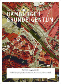 Titelbild für Ausgabe Juli 2013 der Zeitschrift HAMBURGER GRUNDEIGENTUM